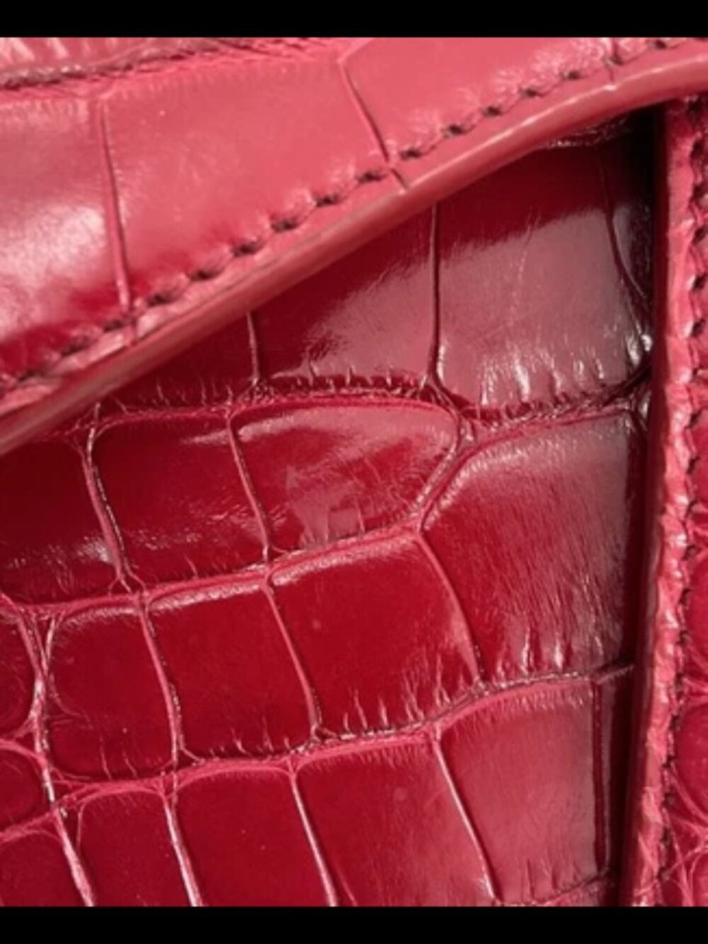 Christian Dior Mini Alligator Saddle bag - Picture 10 of 14